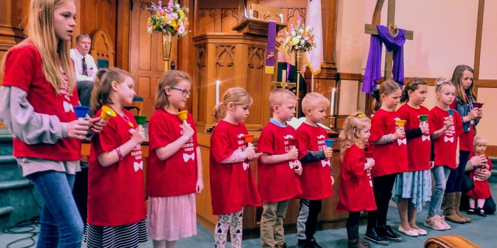 Children's 2025 bell choir